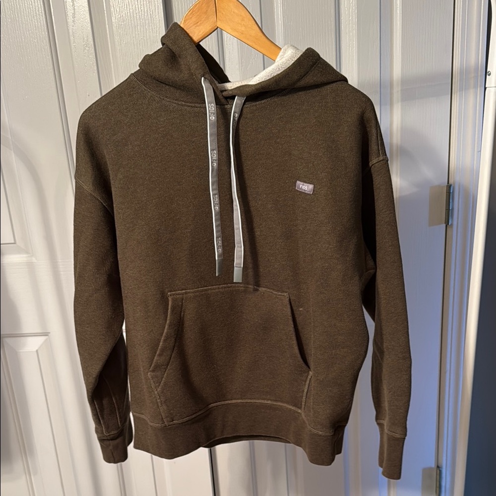 Figs dark green hoodie